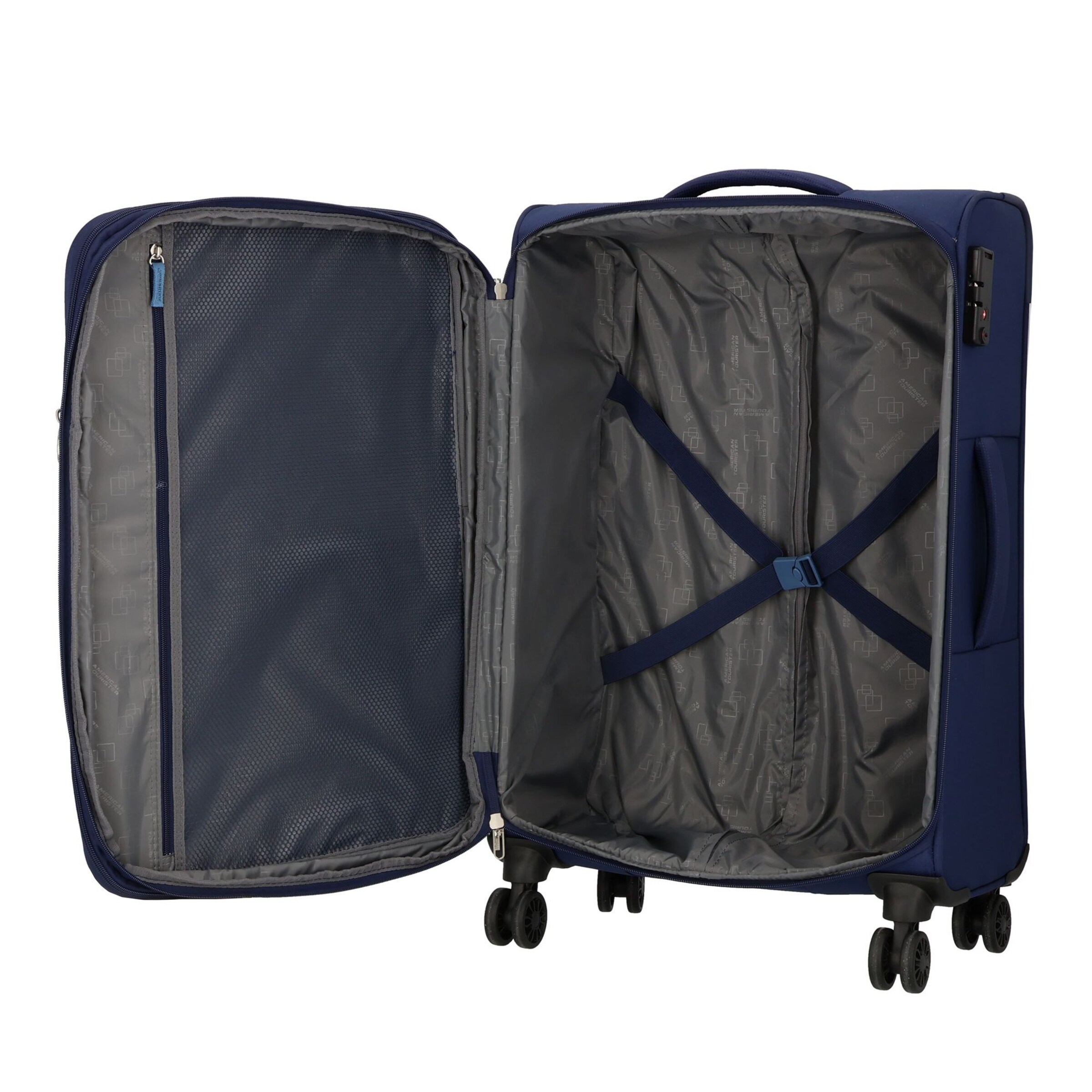Ensemble de bagages American Tourister en bleu