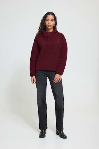 ICHI - Pullover 'Monsi' em vermelho