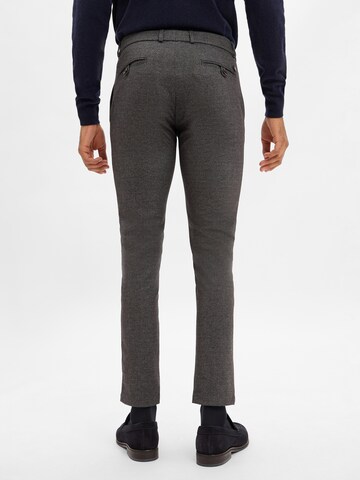 bugatti Slim fit Pants 'Renzo' in Grey