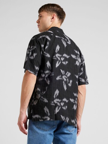 Samsøe Samsøe Regular fit Button Up Shirt 'Saayo' in Black