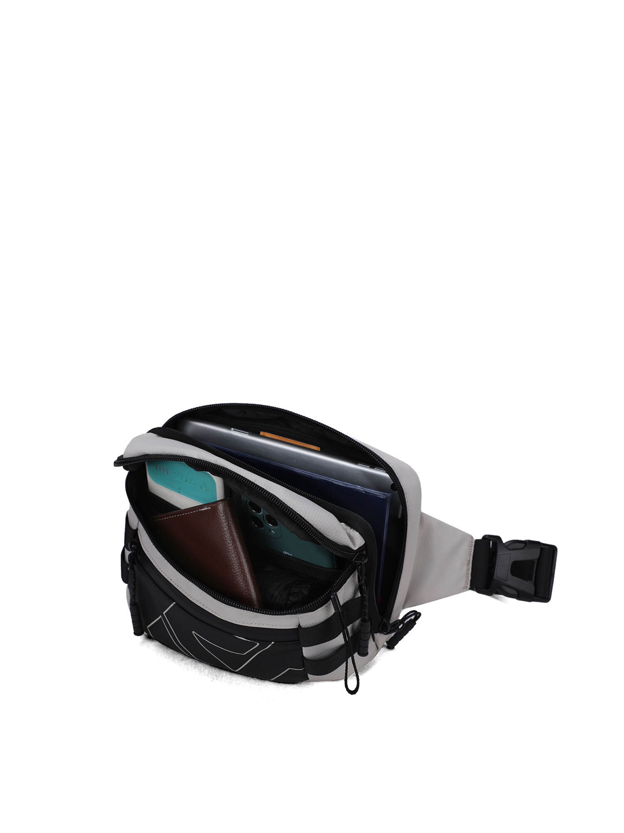 Poche ventrale Aoking en gris