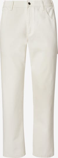 DICKIES Pantalon cargo 'Carpenter' en blanc cassé, Vue avec produit