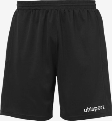 UHLSPORT Regular Workout Pants in Black: front