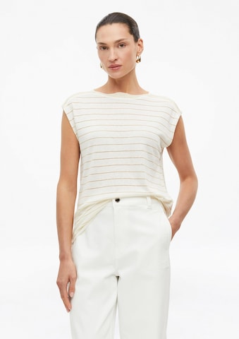 s.Oliver BLACK LABEL Top in Beige: front
