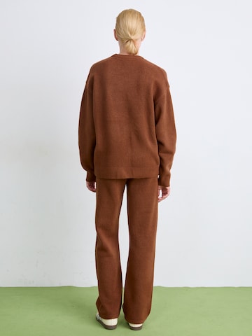 ADIDAS ORIGINALS Loosefit Kalhoty 'Athletic Dept' – hnědá