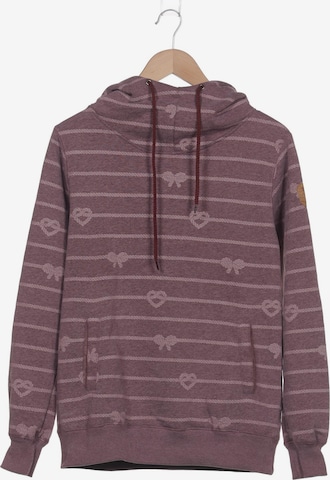 Derbe Sweatshirt & Zip-Up Hoodie in M in Purple: front