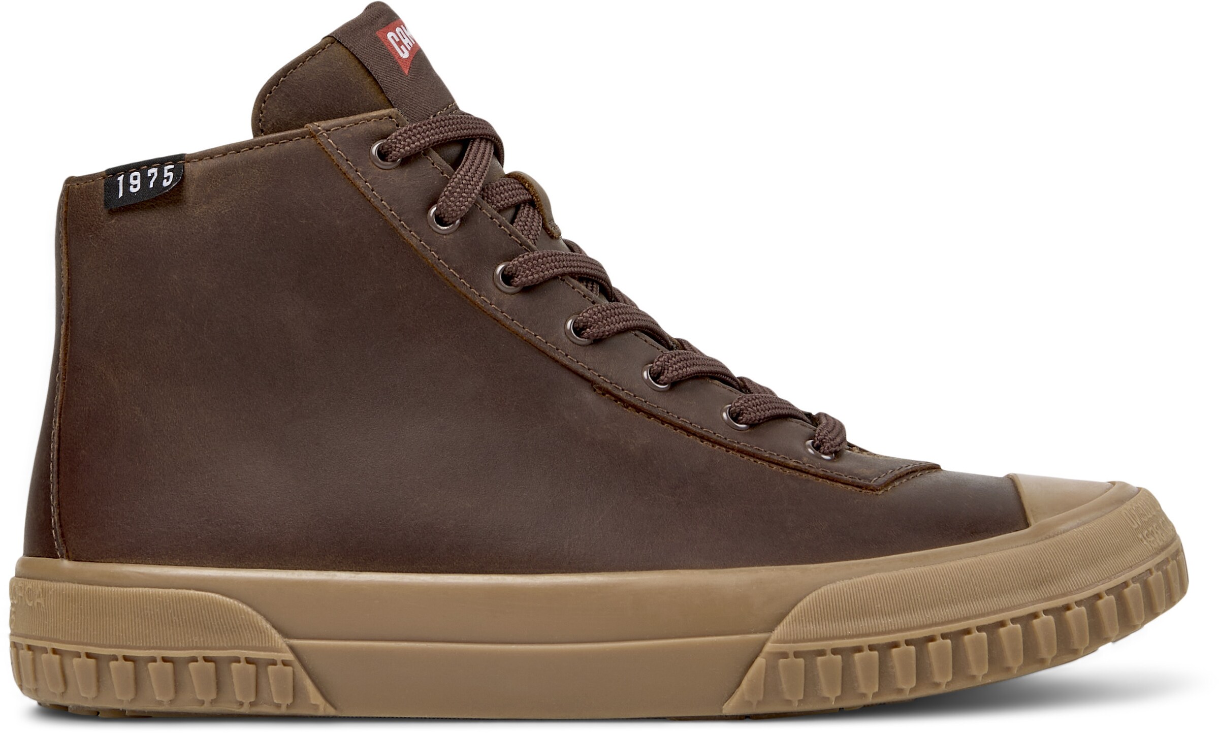 Sneaker alta 'Camaleon 1975' di CAMPER in marrone
