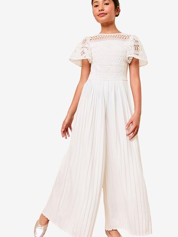 Lipsy Overall i vit: framsida