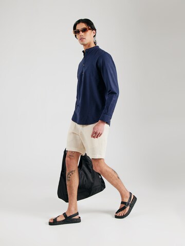 JACK & JONES Классический крой Рубашка 'JJESummer' в Синий