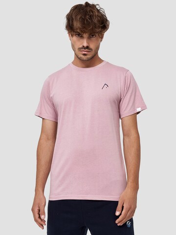 Mikon T-Shirt 'Sense' in Pink: Vorderseite