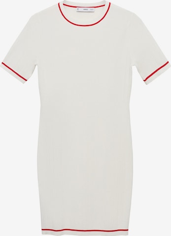 MANGO Kleid 'Pipe' in Weiß: Vorderseite