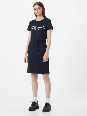 TOMMY HILFIGER Kleit, värv sinine: eest vaates
