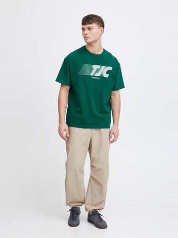T-Shirt 'Silas' The Jogg Concept en vert