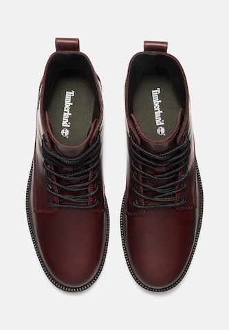 TIMBERLAND Lace-Up Boots in Red