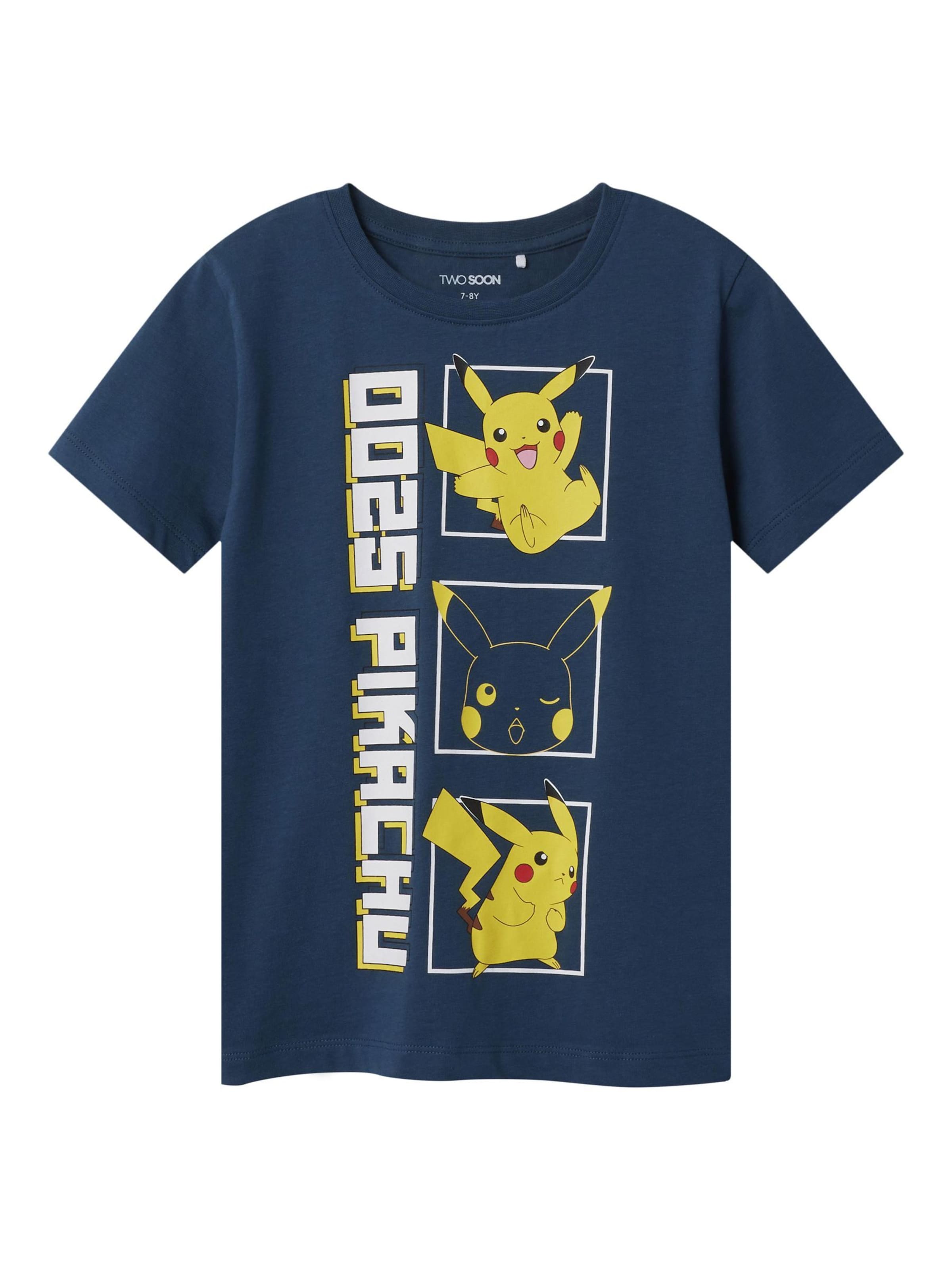 TWO SOON Särk 'Pokémon', värv sinine: eest vaates