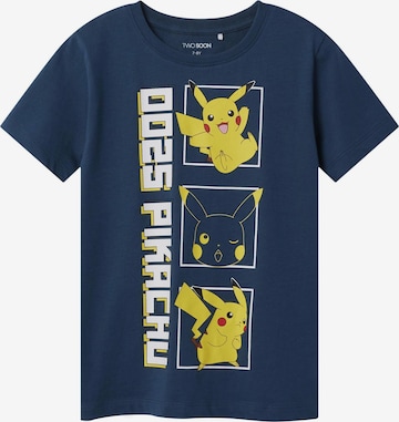 mėlyna TWO SOON Marškinėliai 'Pokémon': priekis