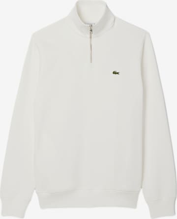 LACOSTE Sweatshirt in Weiß: Vorderseite