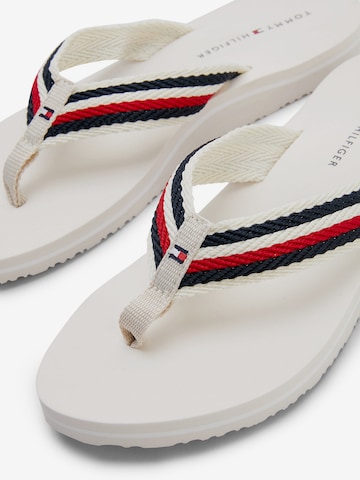 Infradito di TOMMY HILFIGER in bianco