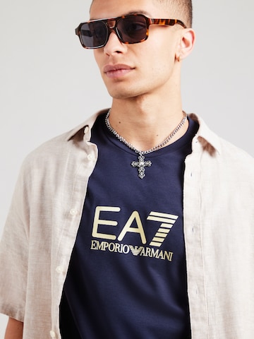 EA7 Emporio Armani Koszulka w kolorze niebieski