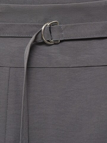MANGO Wide leg Broek 'MALI' in Grijs