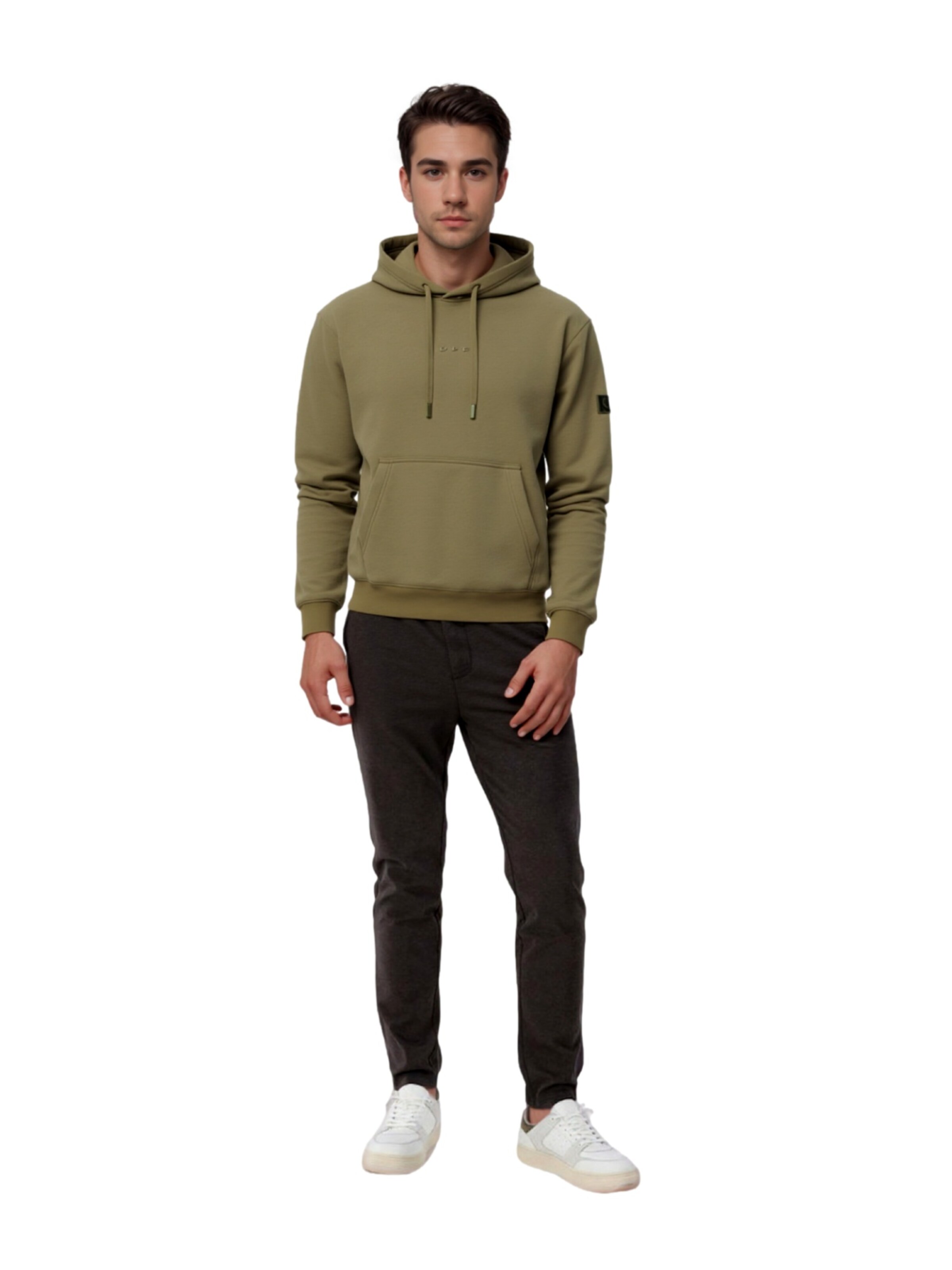 JACK & JONES Sweatshirt 'Point' in Grün