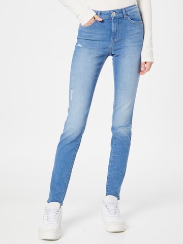 ONLY Skinny Jeans 'Anne' in Blauw: voorkant