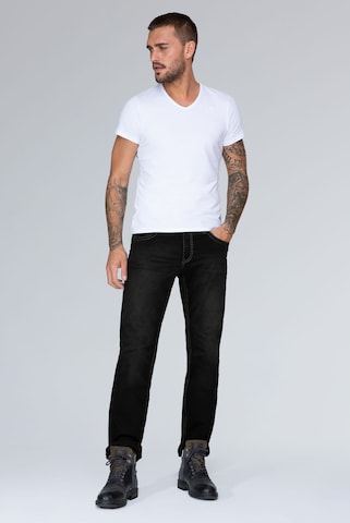 CAMP DAVID Regular Jeans 'Cono' i svart