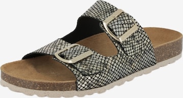 Les Tropéziennes - Zapatos abiertos en gris: frente