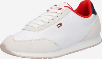 Sneaker low 'Heritage' de la TOMMY HILFIGER pe alb: față