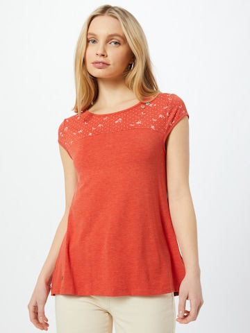 Maglietta 'ESET' di Ragwear in rosso: frontale