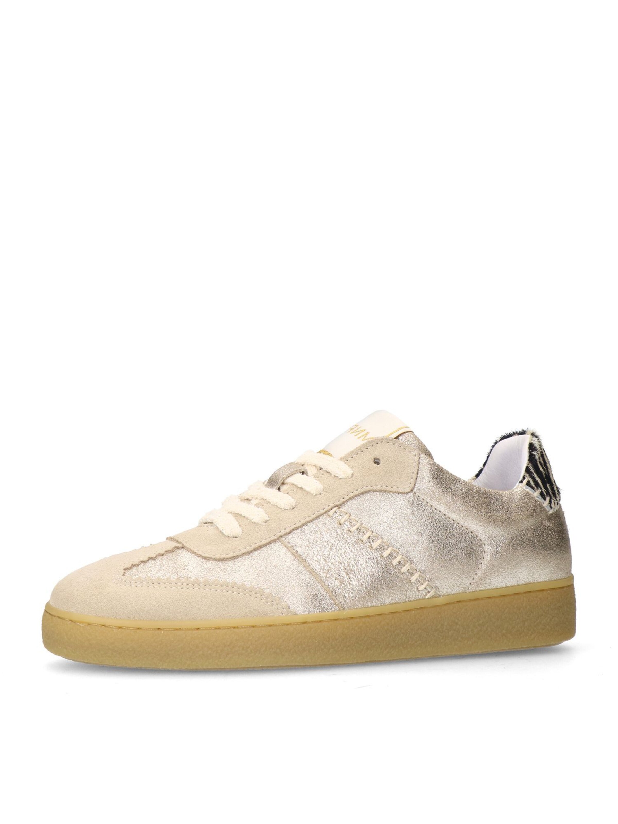 MANFIELD Sneaker in beige / schwarz, Produktansicht