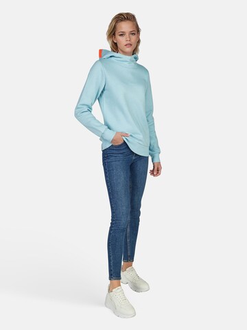 salzhaut Sweatshirt 'Visit' in Blauw