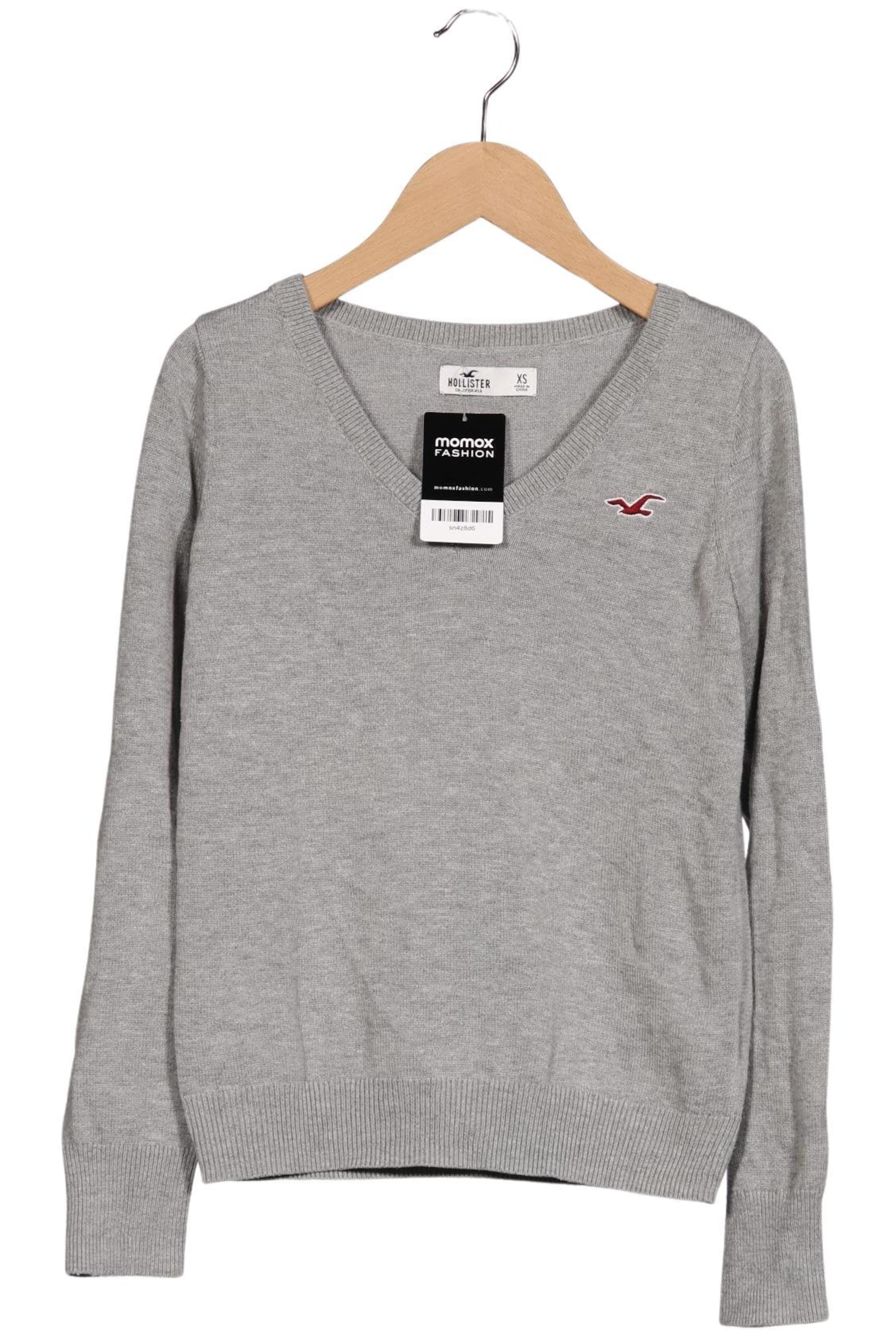 HOLLISTER Pullover XS in Grau: Vorderseite