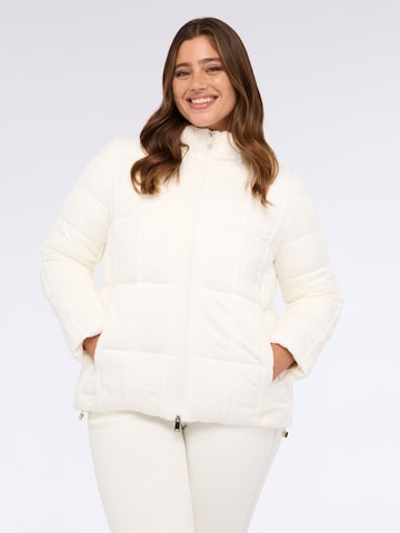 Fiorella Rubino - Chaqueta de invierno en blanco: frente
