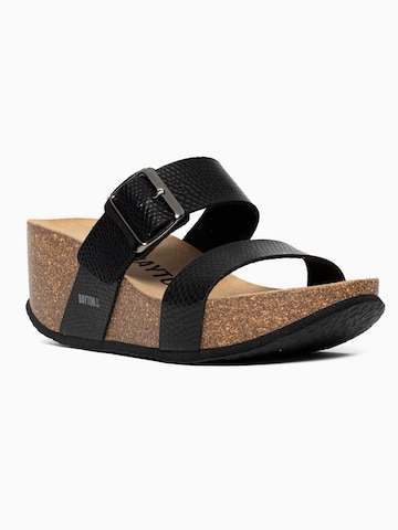 Bayton Sandal 'NEWCASTLE' in Black