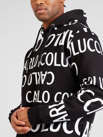 Carlo Colucci Sweatshirt i svart