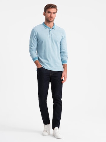 T-Shirt 'OM-POLS-0129' Ombre en bleu