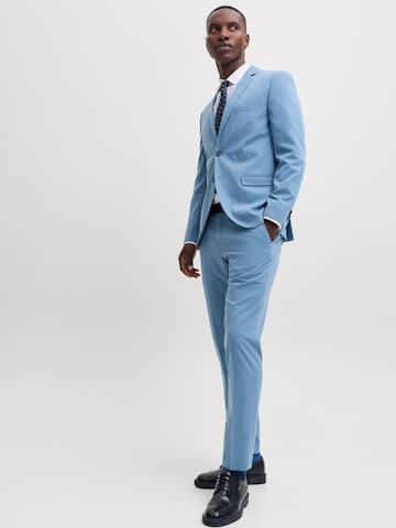 Coupe slim Pantalon à plis 'FRANCO ' JACK & JONES en bleu