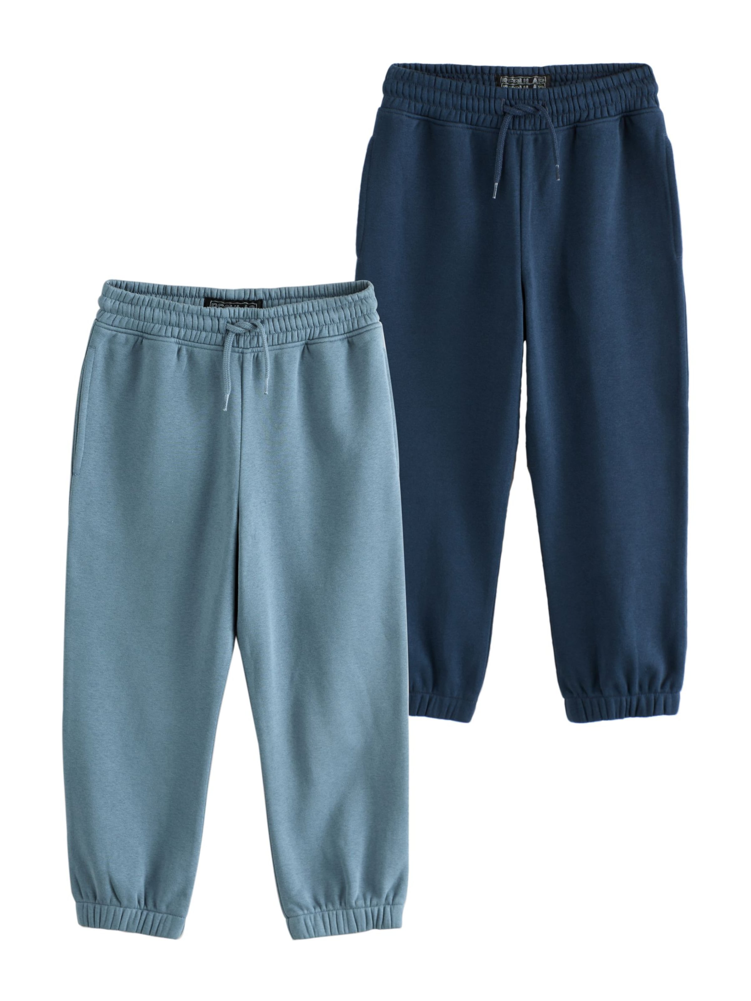 Next Tapered Housut värissä sininen: etupuoli