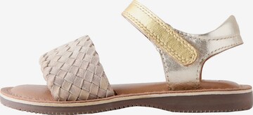 Next Sandal in Gold: front