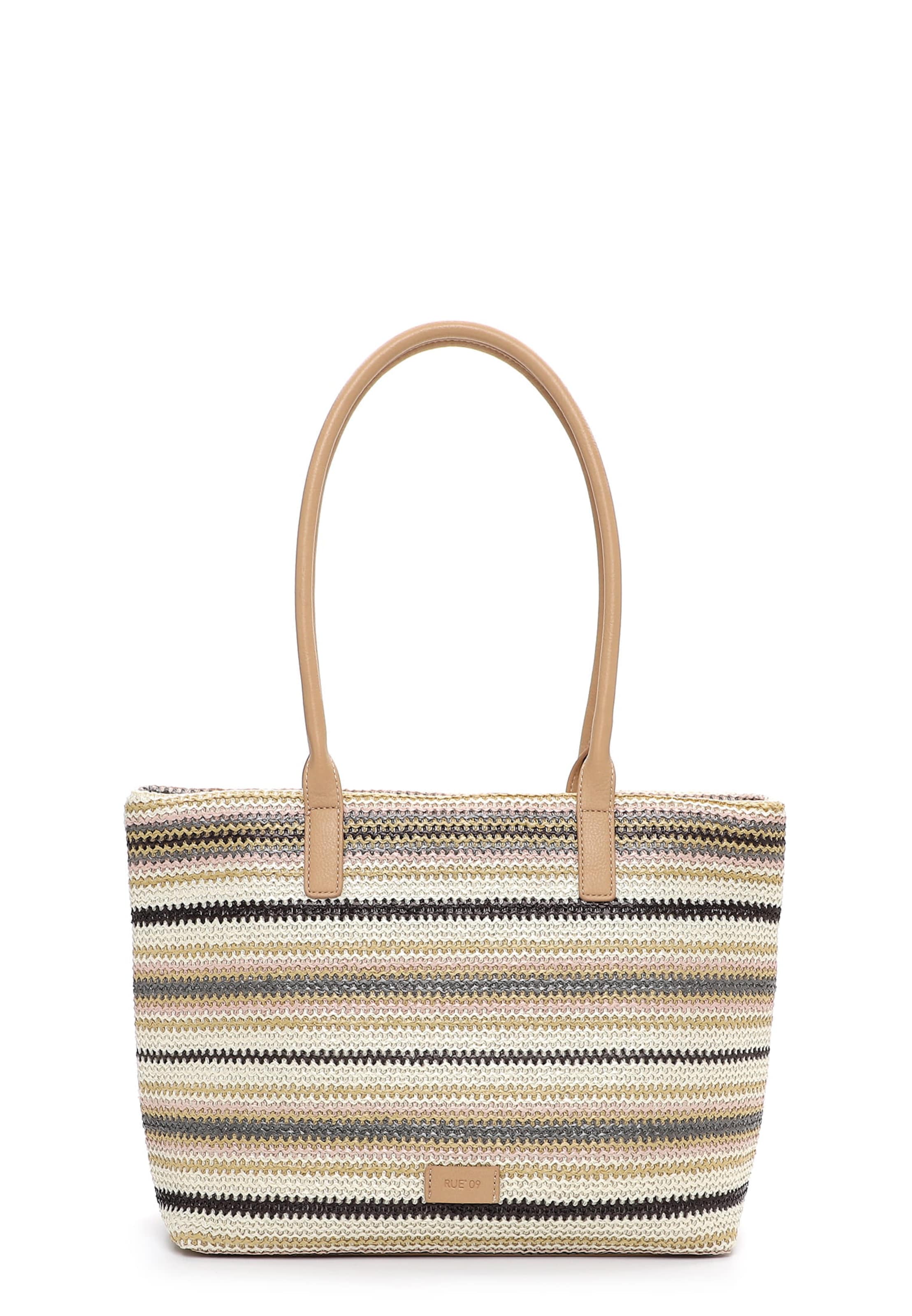 Shopper ' E&N Bayonne RUE 09 ' di Emily & Noah in beige: frontale