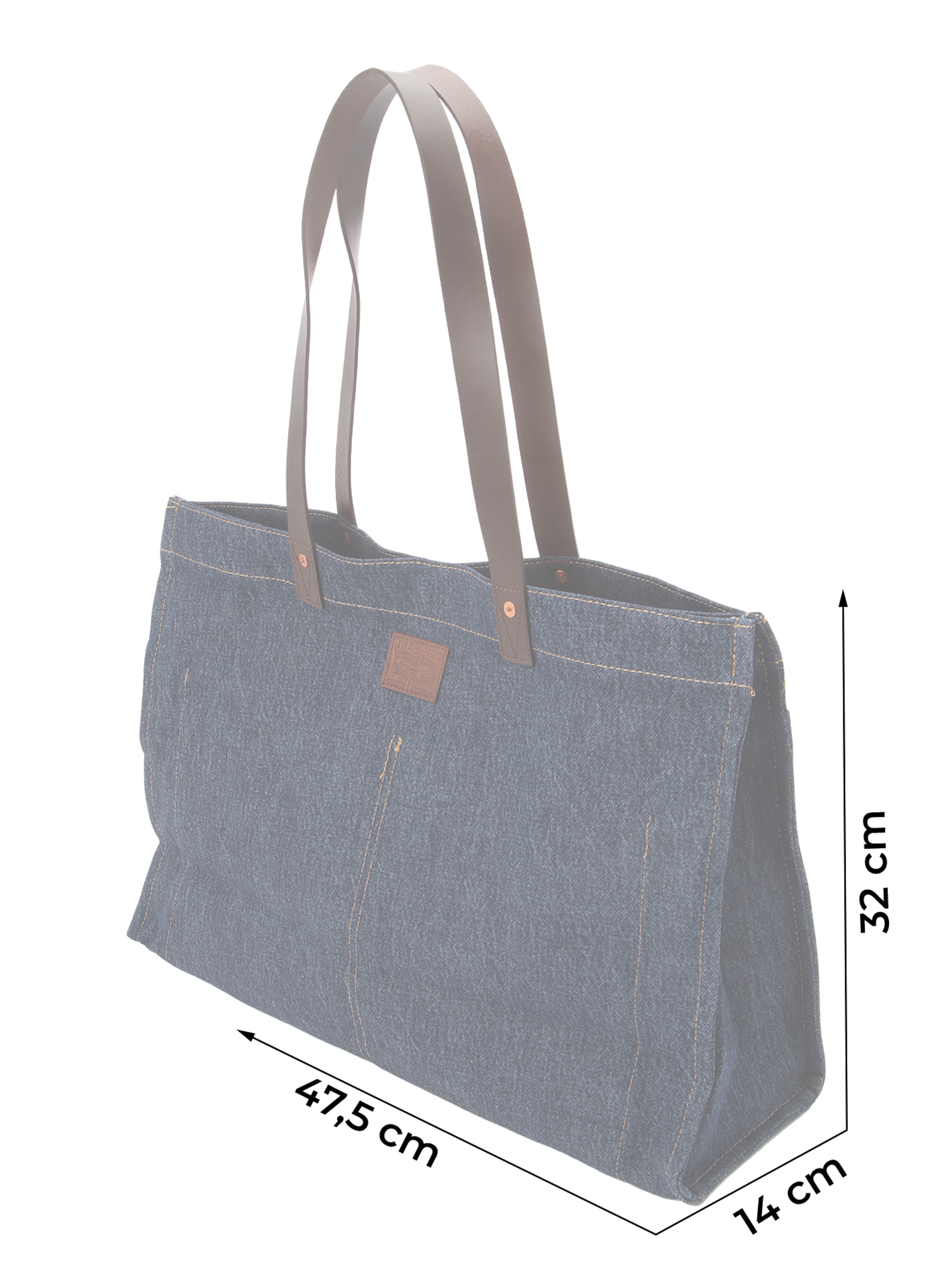 LEVI'S ® Μεγάλη τσάντα 'HERITAGE ALL DAY' σε μπλε