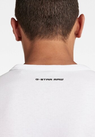 T-Shirt G-Star RAW en blanc