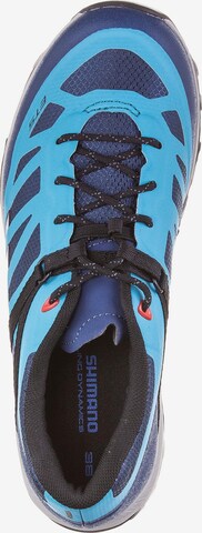 SHIMANO Athletic Lace-Up Shoes 'E-BIKE' in Blue