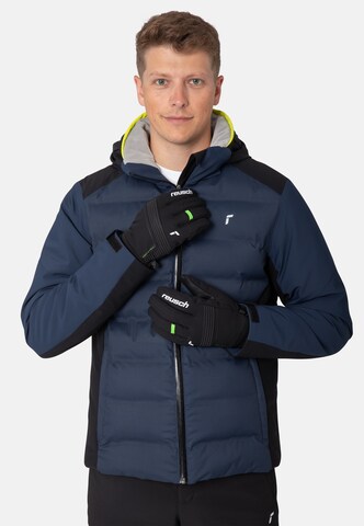 REUSCH Fingerhandschuhe 'Louis R-TEX® XT' in Grün: Vorderseite