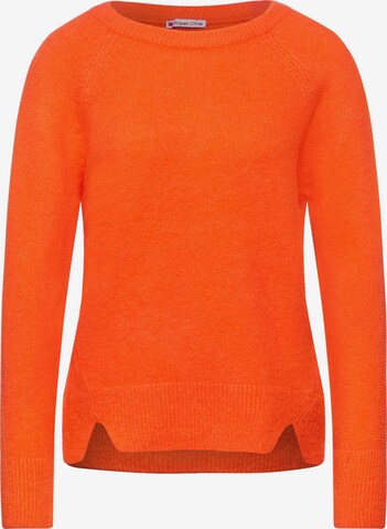 STREET ONE Sweater in Orange: front