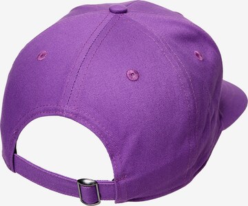 Casquette smiler. en violet