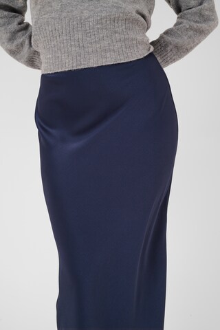 Kaffe - Falda 'LOTTE' en azul