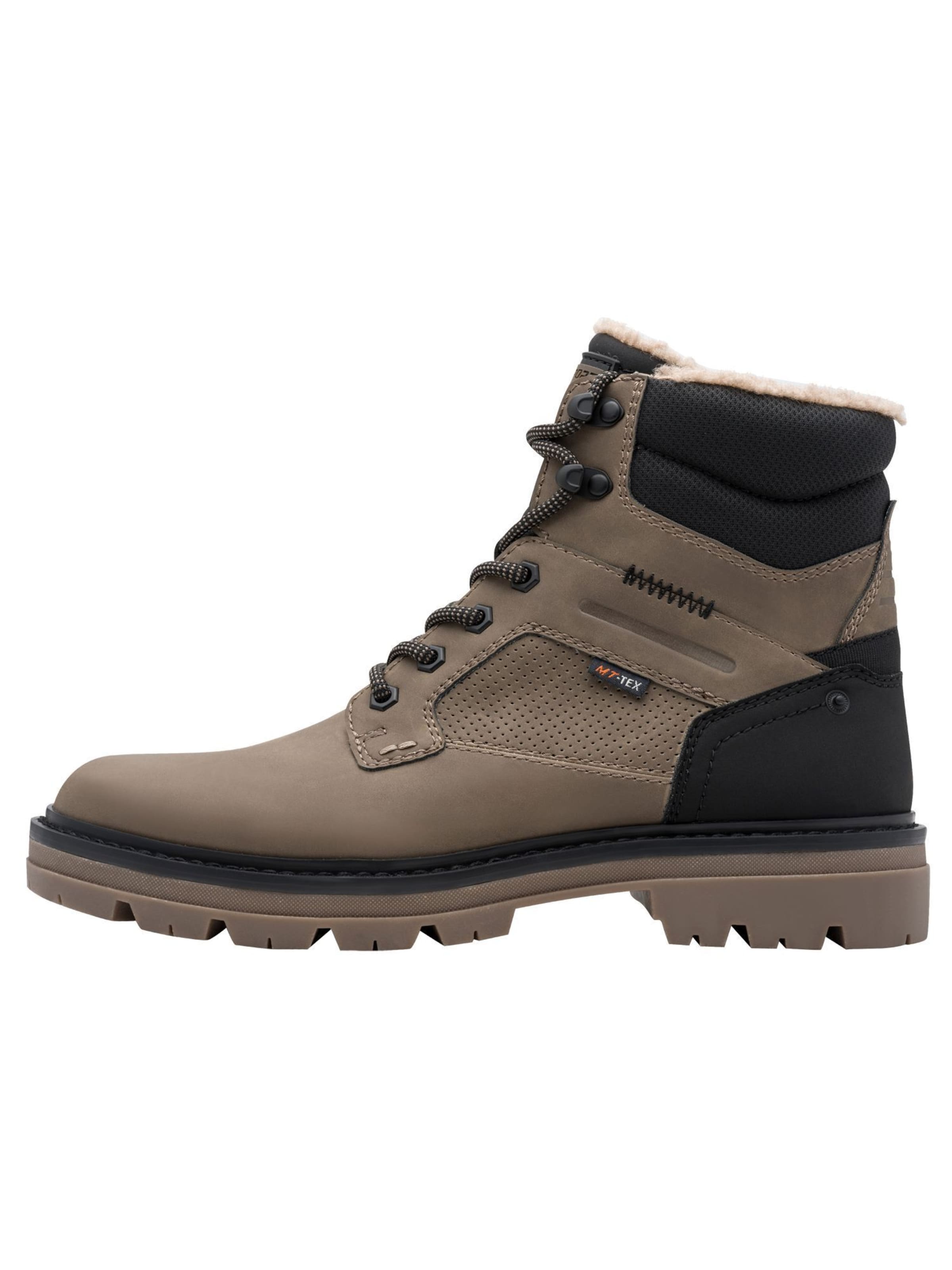 MARCO TOZZI Schnürboots in Beige