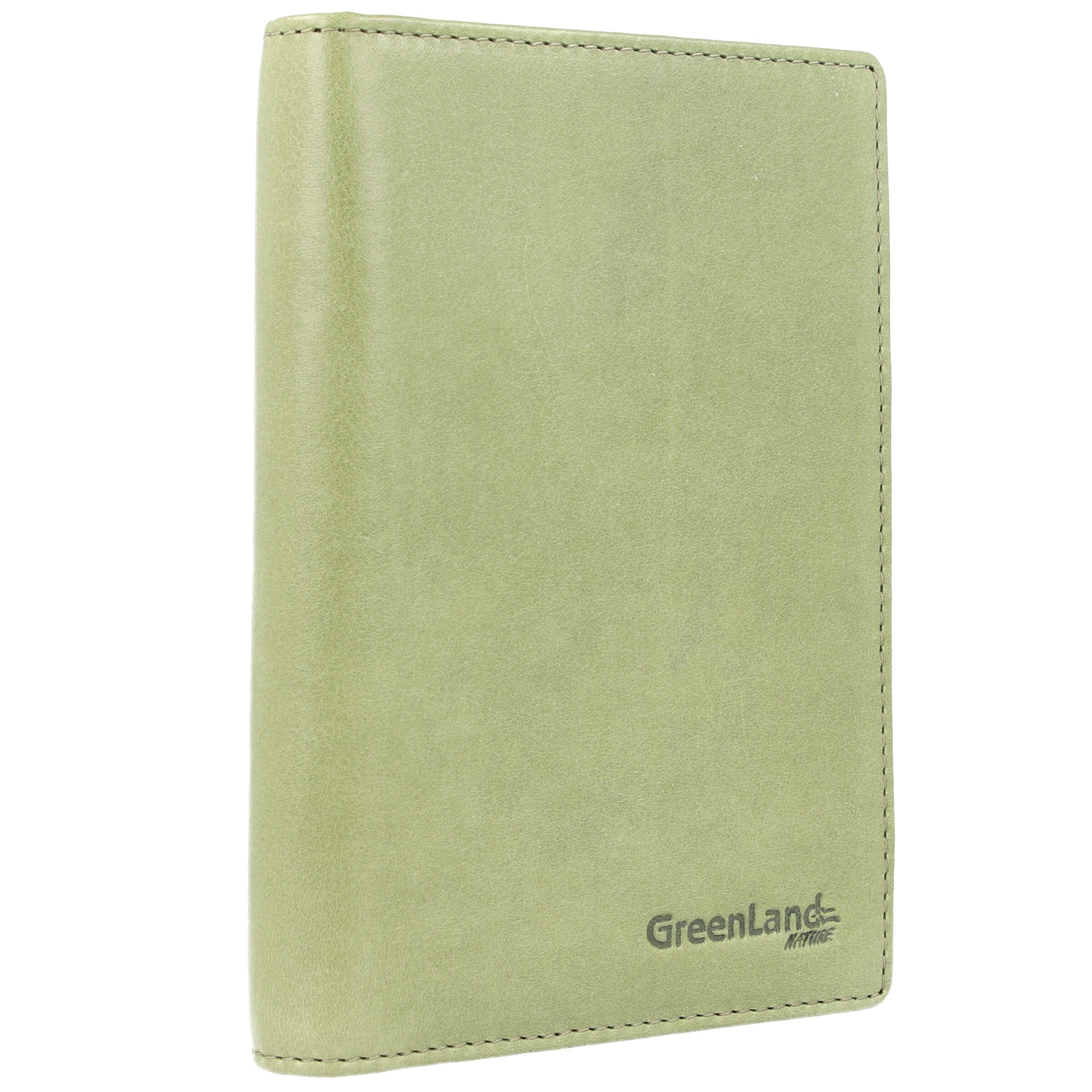 Portamonete 'Soft Colour' di Greenland Nature in verde